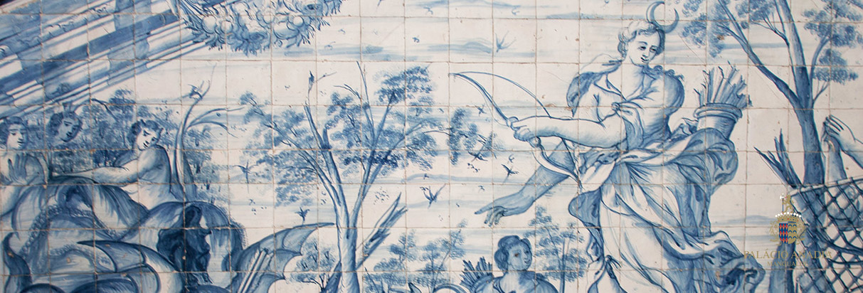 Palace of the Counts of Anadia Mangualde - Tilework
